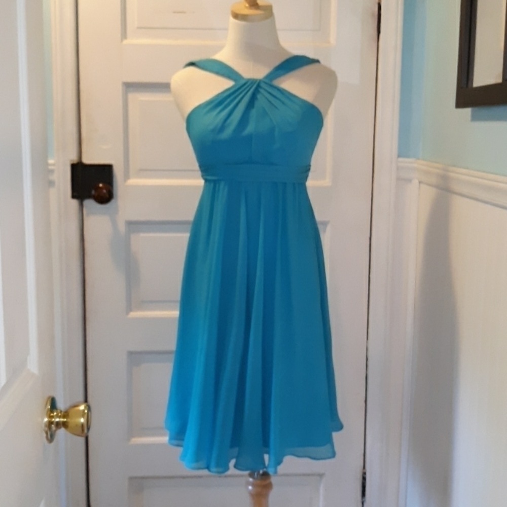 David's Bridal 2 prom wedding bridesmaids dress
